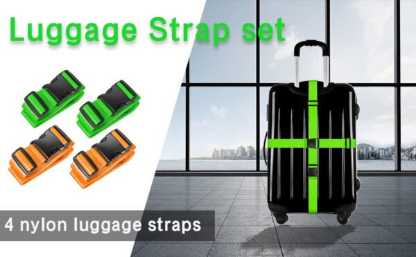 419abb41-e83f-4092-a3a9-4ebedc06070a.__CR0,0,970,600_PT0_SX970_V1___ Luggage Straps and 4 Pack Luggage Tags Green