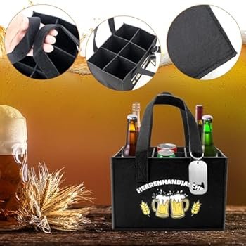 51dg1ScBvML._AC_SY350_ Bottle Carrier with Dividers and Handles