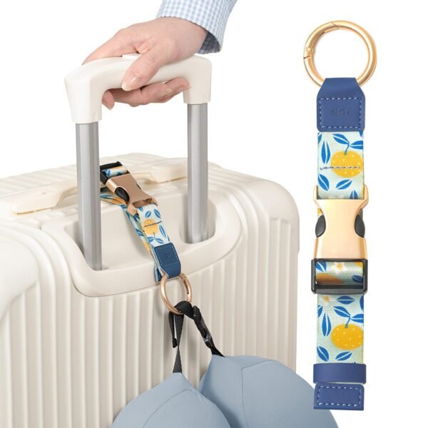 EKAX Travel Carry Strap with Ring Hooks and Buckle