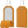 Luggage Tags 2 Pack Baggage Tags for Suitcase Backpacks Briefcase