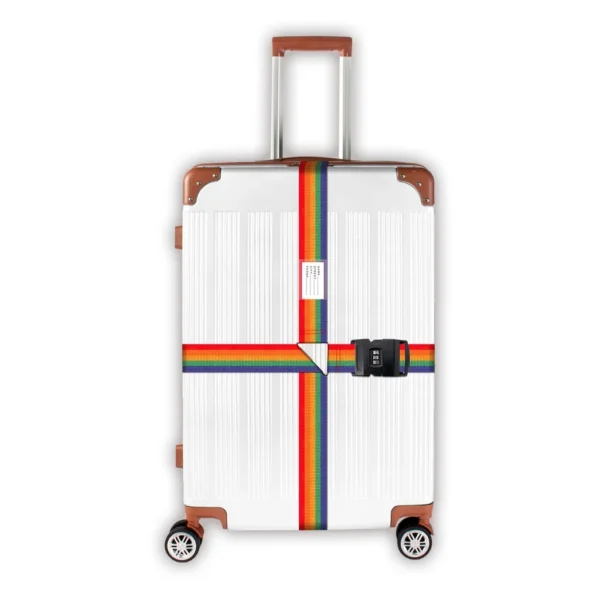Luggage Strap 420CM 18 34 cm Luggage Password Lock Travel Luggage Cross Belt Luggage Tag Conforming materials Bag Accessories